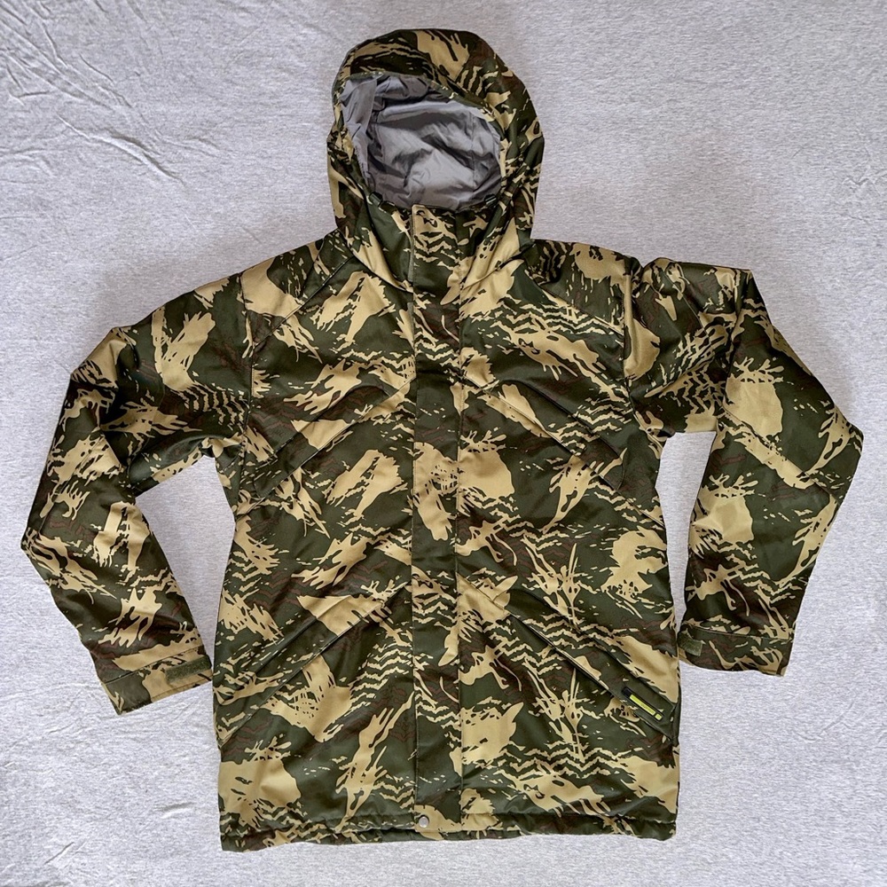 Men’s Burton Insulated Camo Ski Snowboard Jacket Sz L EUC